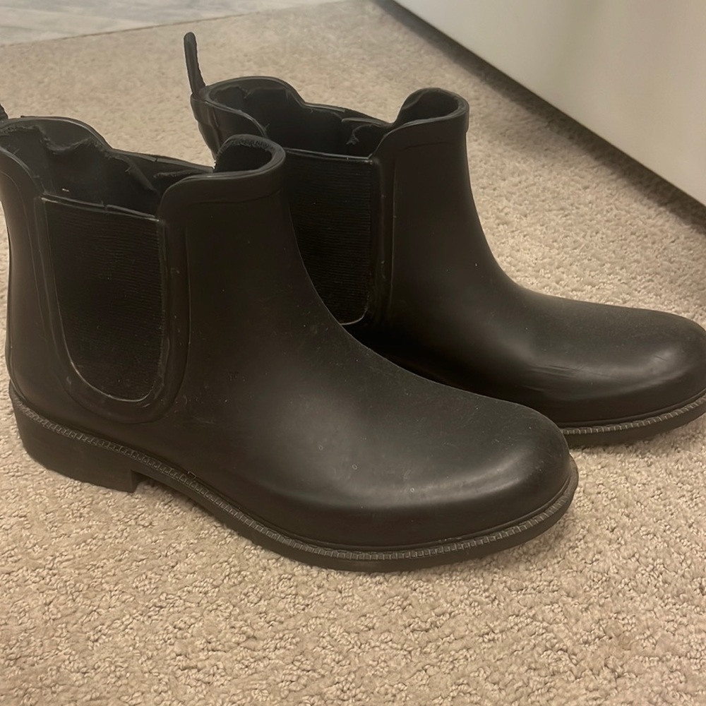 Madewell ankle rain boots